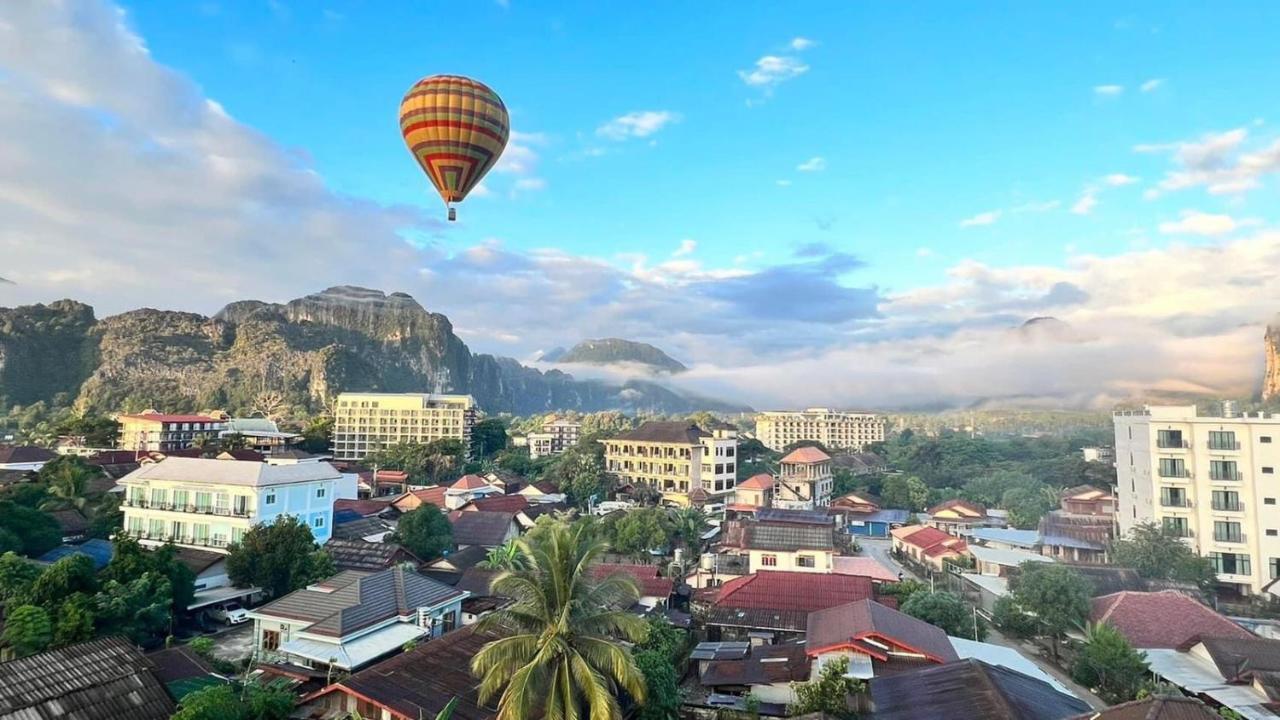 Vang Vieng Topview Hotel Exterior foto