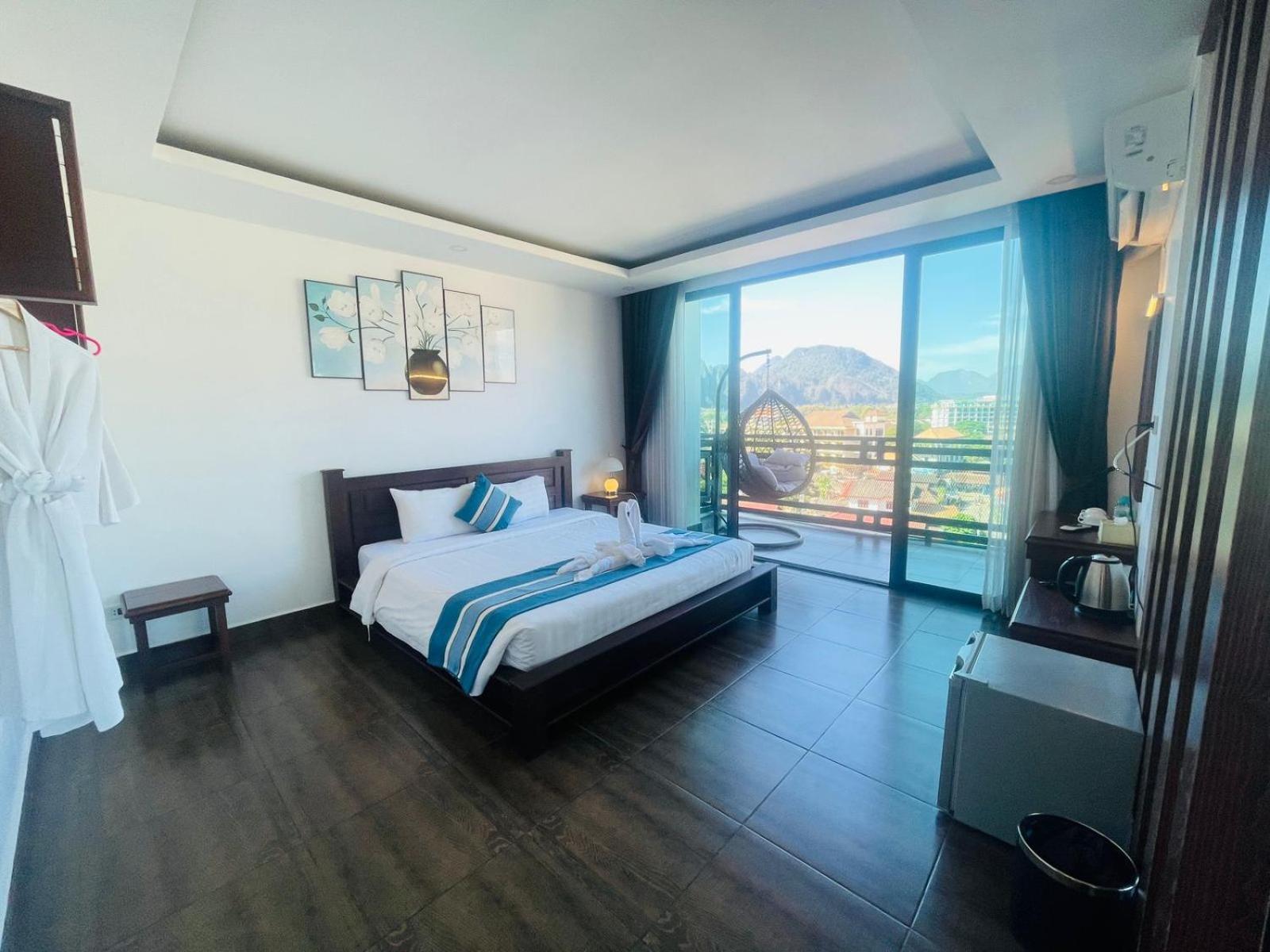 Vang Vieng Topview Hotel Exterior foto