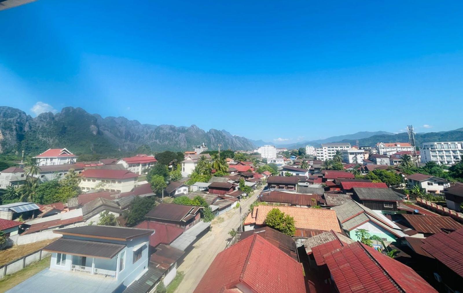 Vang Vieng Topview Hotel Exterior foto