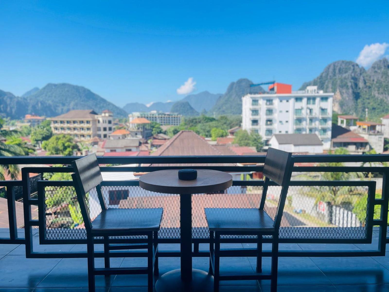 Vang Vieng Topview Hotel Exterior foto