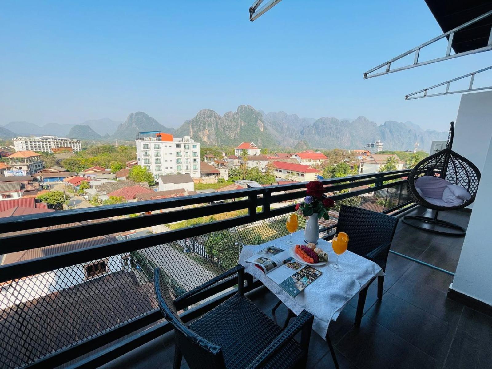 Vang Vieng Topview Hotel Exterior foto