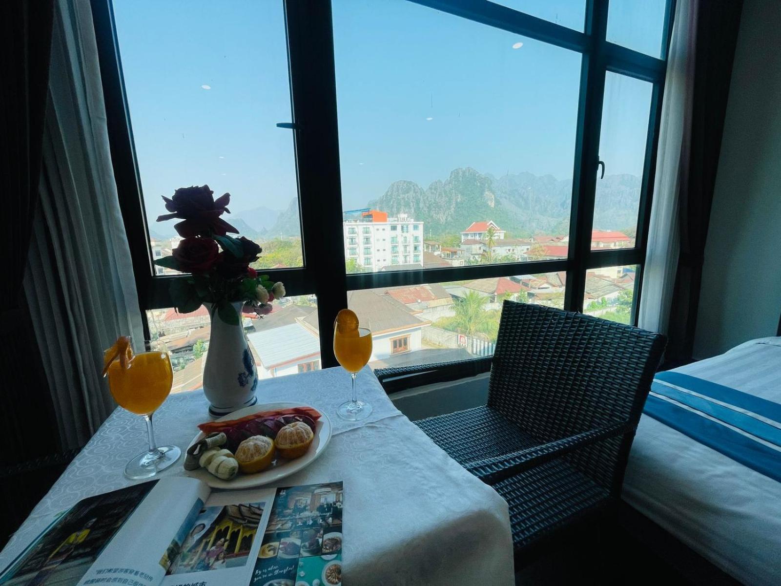 Vang Vieng Topview Hotel Exterior foto