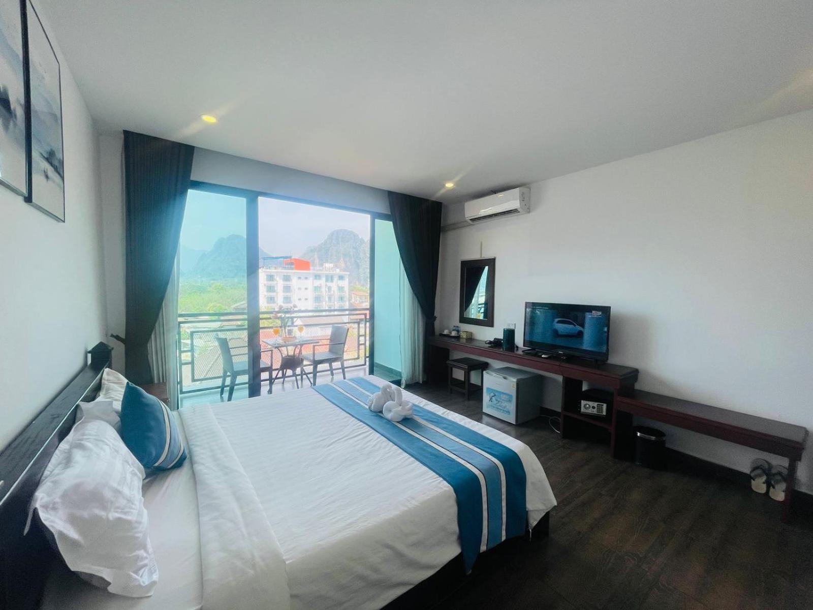 Vang Vieng Topview Hotel Exterior foto